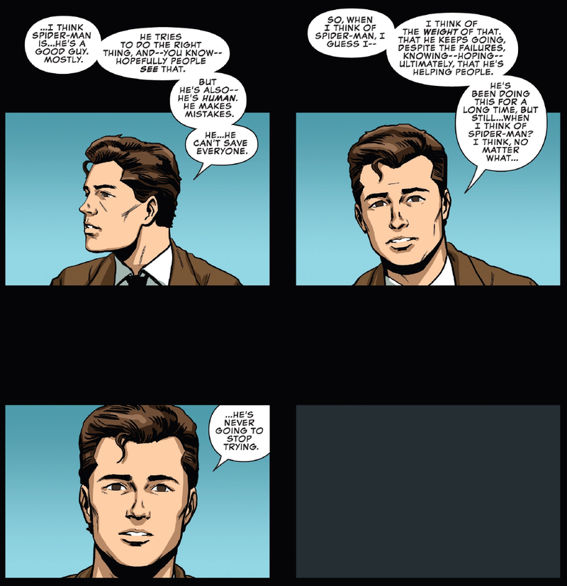 Couldn’t have put it better myself, Mr. Parker.